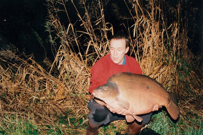 Chop Dorsal (50lb 4oz) / Martin Locke (Мартин Локк) / Herts Club Water / 1994 г.