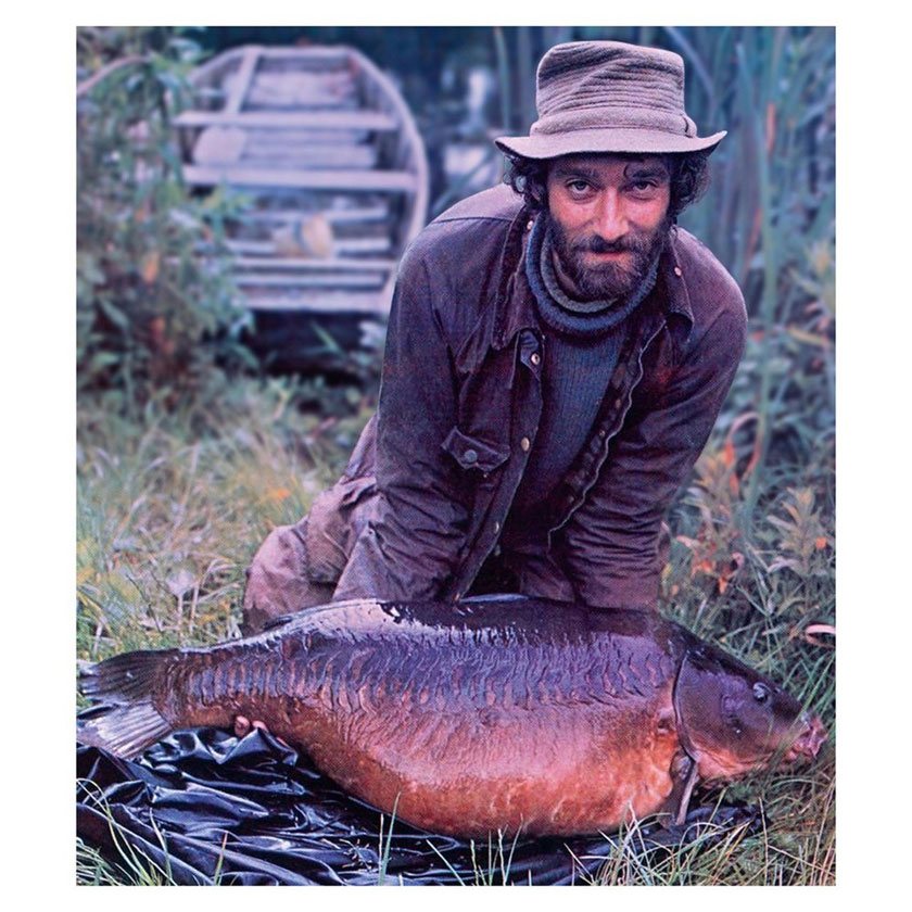 The Bishop (51lb 8oz) / Крис Йейтс (Chris Yates) / Redmire Pool / 1980 г.