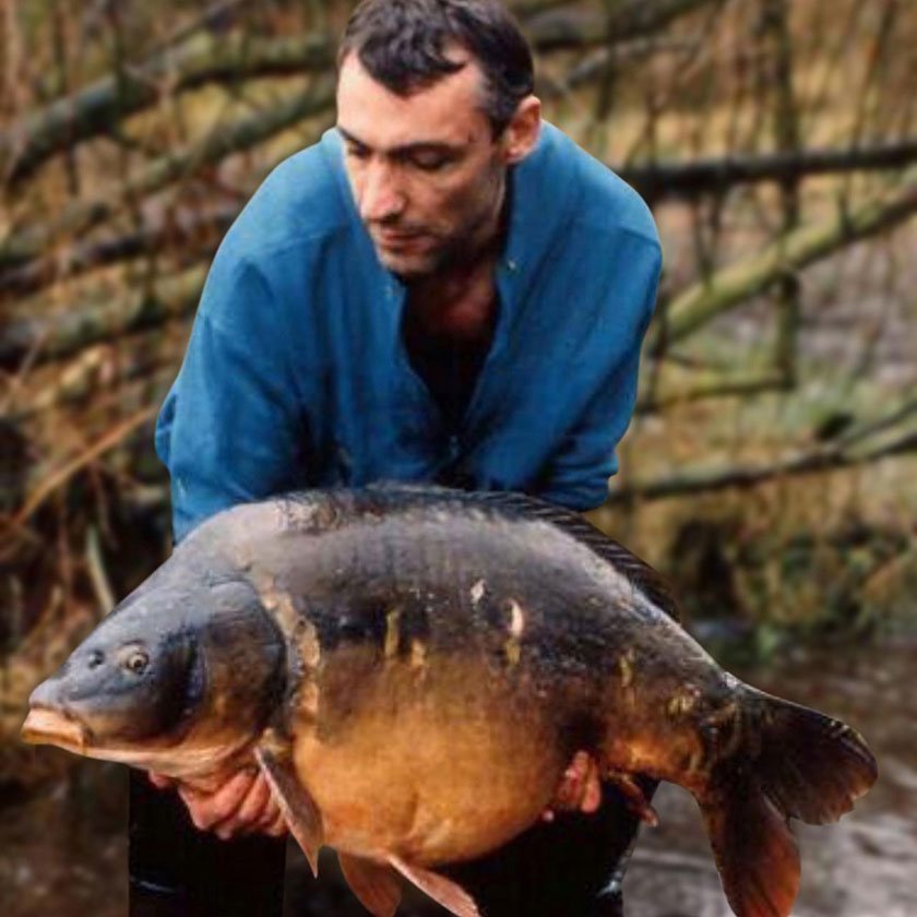 Jumbo (41lb 9oz) / Ричи МакДональд (Ritchie McDonald) / Yateley Pads Lake / 1991 г.
